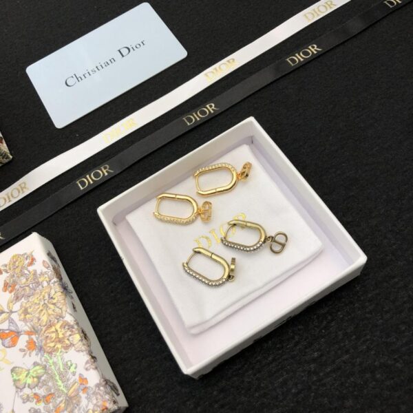 réplica,joyas,joyería,1:1,replica,fake,lujo,barato Pendientes CD con estrella de cristal de azúcar de roca Dior (3C71)