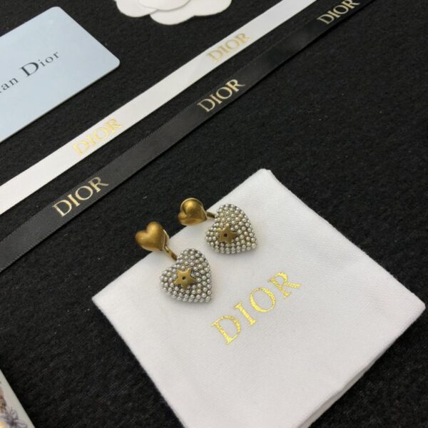 réplica,joyas,joyería,1:1,replica,fake,lujo,barato Pendientes Dior contador consistente (1B77)