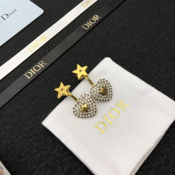 réplica,joyas,joyería,1:1,replica,fake,lujo,barato Pendientes Dior iguales que el mostrador (CA04)