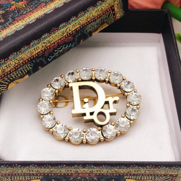 réplica,joyas,joyería,1:1,replica,fake,lujo,barato Broche Dior (79A1)