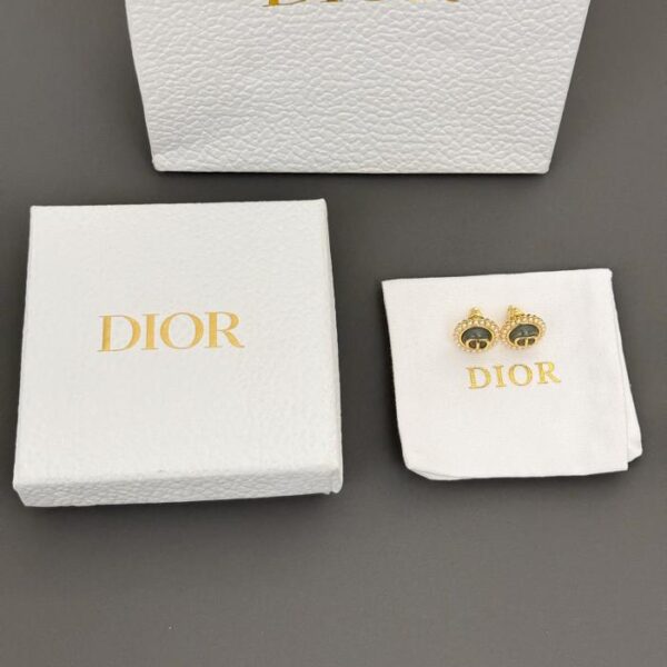 réplica,joyas,joyería,1:1,replica,fake,lujo,barato Aretes con diamantes CD vintage nuevos de Dior (8623)