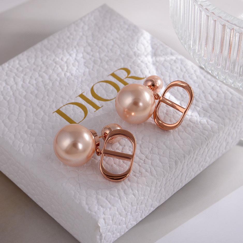 réplica,joyas,joyería,1:1,replica,fake,lujo,barato réplica,joyas,joyería,1:1,replica,fake,lujo,barato Pendientes Dior con letras nuevas (5341)