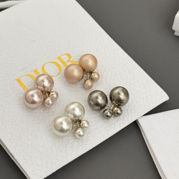 réplica,joyas,joyería,1:1,replica,fake,lujo,barato Clip de oreja DIOR Pearl Letter (8A5C)