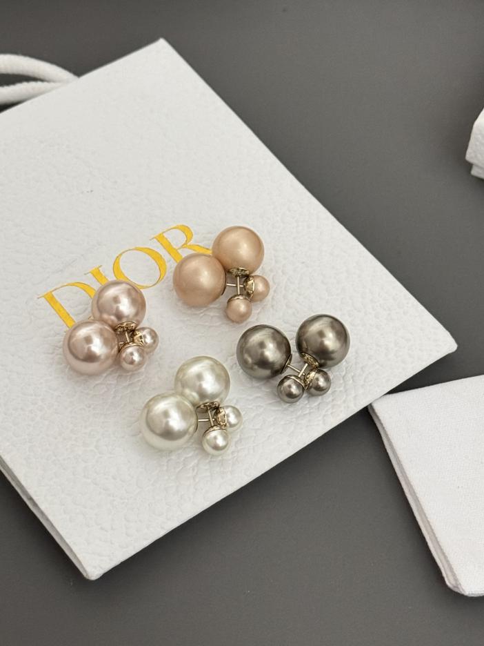 réplica,joyas,joyería,1:1,replica,fake,lujo,barato réplica,joyas,joyería,1:1,replica,fake,lujo,barato Pendientes Dior de cuentas grandes y pequeñas (0617)