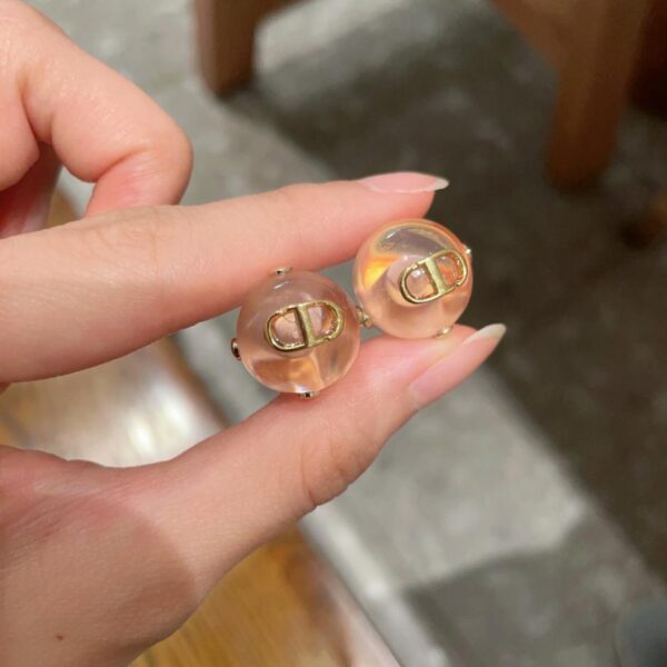 réplica,joyas,joyería,1:1,replica,fake,lujo,barato Broche Dior CD con borla de perlas y letras (4C2A)