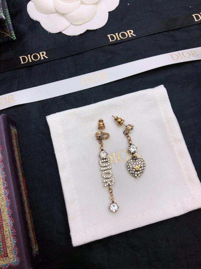 réplica,joyas,joyería,1:1,replica,fake,lujo,barato réplica,joyas,joyería,1:1,replica,fake,lujo,barato Pendientes Dior Pendientes de plata de ley 925 (5F8A)