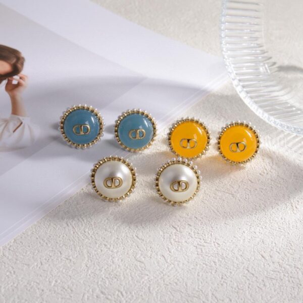 réplica,joyas,joyería,1:1,replica,fake,lujo,barato Pulsera Dior con letras CD y perlas (2C62)