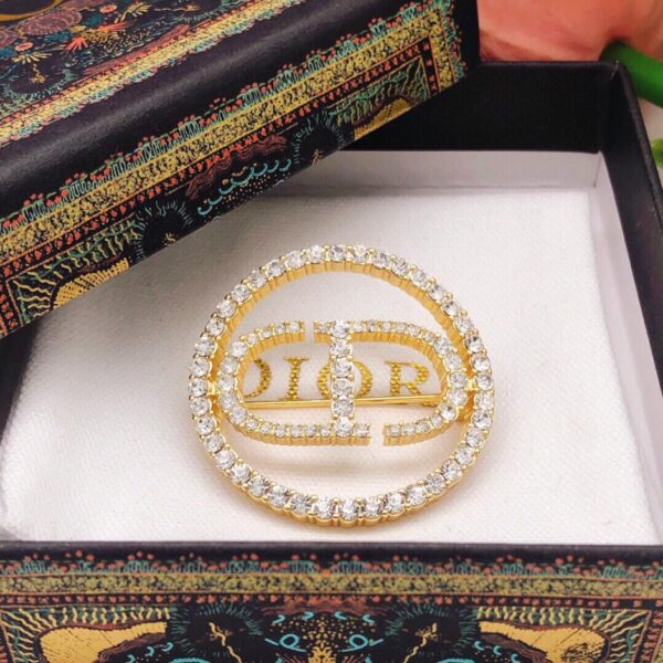 réplica,joyas,joyería,1:1,replica,fake,lujo,barato Broche Dior (D6B5)
