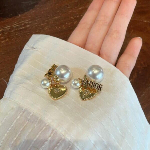 réplica,joyas,joyería,1:1,replica,fake,lujo,barato Pendientes Dior clásicos JADIOR (F592)