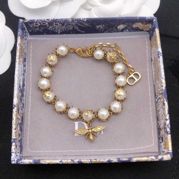 réplica,joyas,joyería,1:1,replica,fake,lujo,barato Contador de pulsera Dior Bee nuevo estilo (6074)