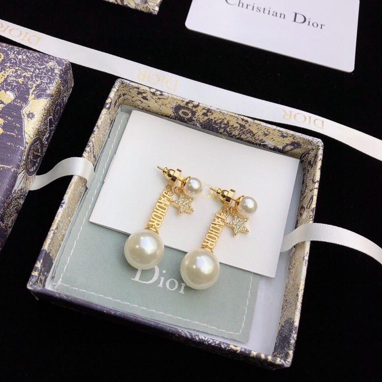 réplica,joyas,joyería,1:1,replica,fake,lujo,barato réplica,joyas,joyería,1:1,replica,fake,lujo,barato Pendientes Dior con letras nuevas contador consistente (6CA4)