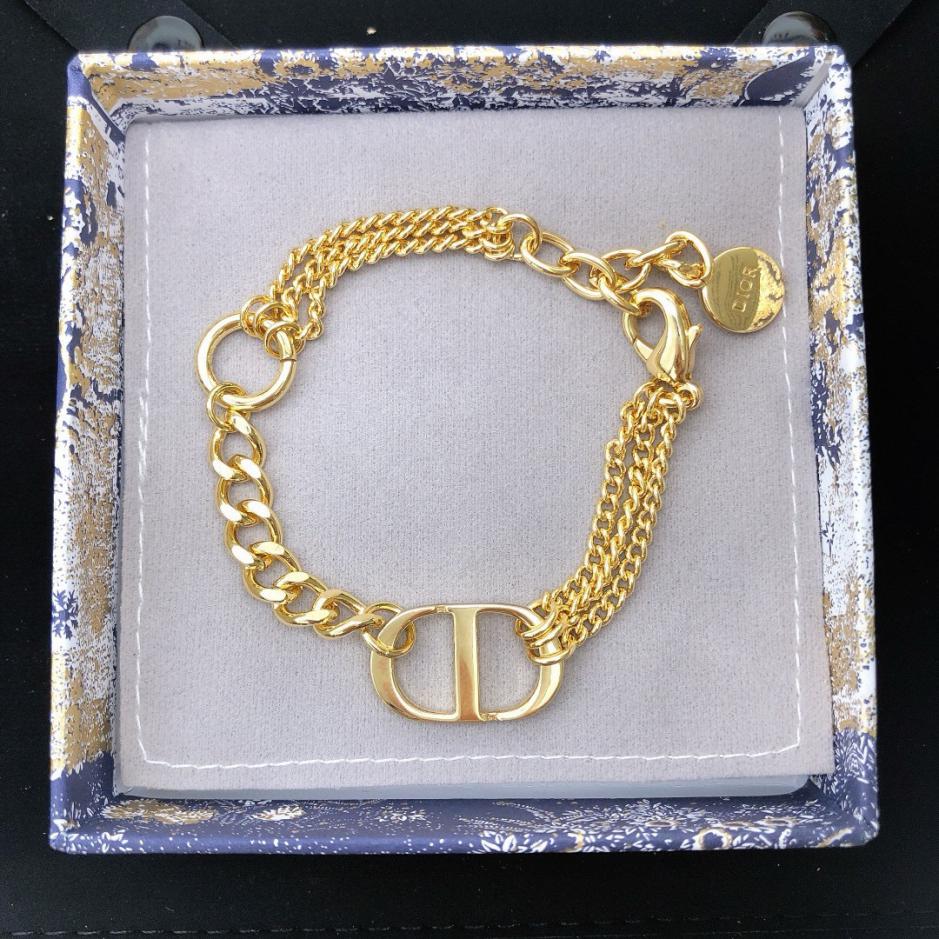 réplica,joyas,joyería,1:1,replica,fake,lujo,barato réplica,joyas,joyería,1:1,replica,fake,lujo,barato Contador de collar de letras nuevas Dior (8AE3)