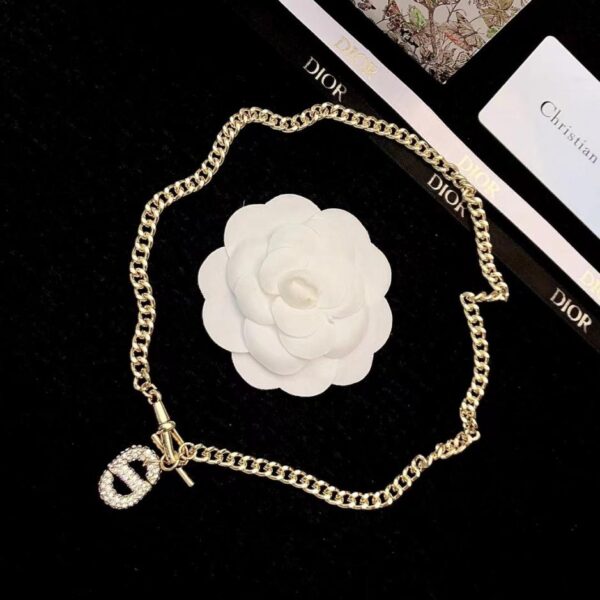 réplica,joyas,joyería,1:1,replica,fake,lujo,barato Collar Dior nuevo estilo (2DA8)