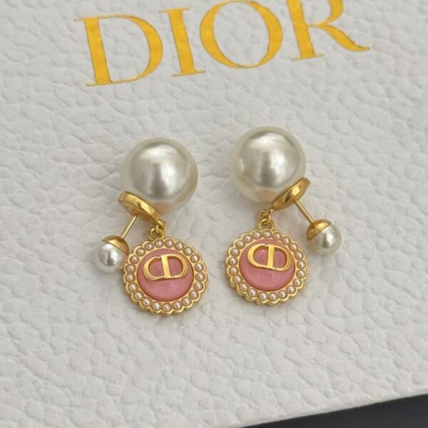 réplica,joyas,joyería,1:1,replica,fake,lujo,barato Pendientes a cuadros Dior Princess Diana (B326)