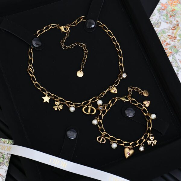 réplica,joyas,joyería,1:1,replica,fake,lujo,barato Pulsera collar Dior (728D)