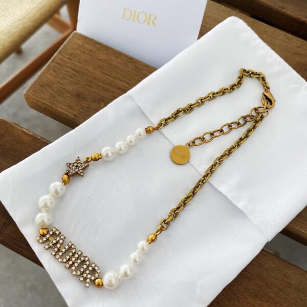 réplica,joyas,joyería,1:1,replica,fake,lujo,barato El último collar de Dior (DB24)