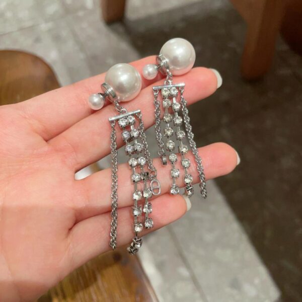 réplica,joyas,joyería,1:1,replica,fake,lujo,barato Pendientes Dior de Segunda Mano (B2DE)