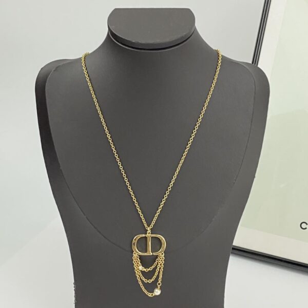 réplica,joyas,joyería,1:1,replica,fake,lujo,barato Collar Dior (8ACB)