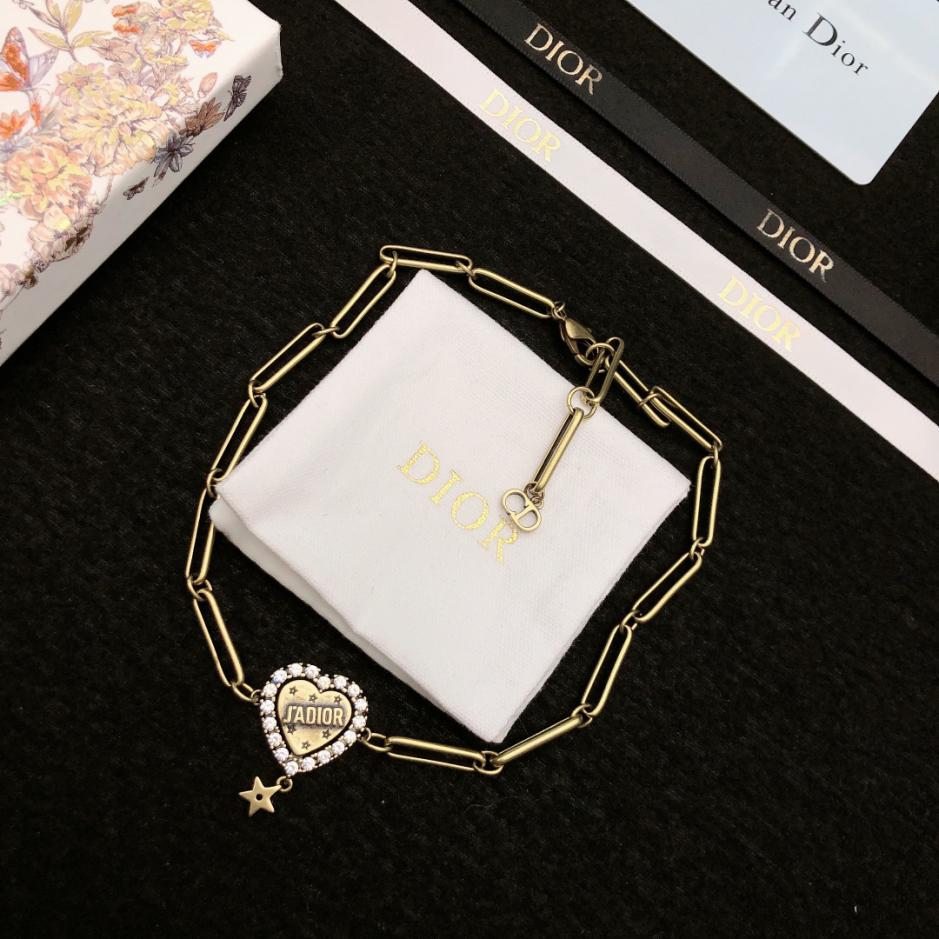 réplica,joyas,joyería,1:1,replica,fake,lujo,barato réplica,joyas,joyería,1:1,replica,fake,lujo,barato Collar nuevo Dior (F344)