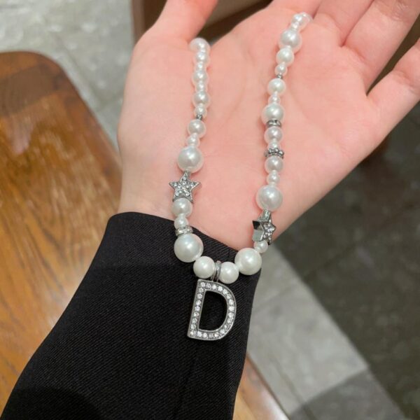 réplica,joyas,joyería,1:1,replica,fake,lujo,barato Collar Dior de segunda mano Counter Consistent (F615)