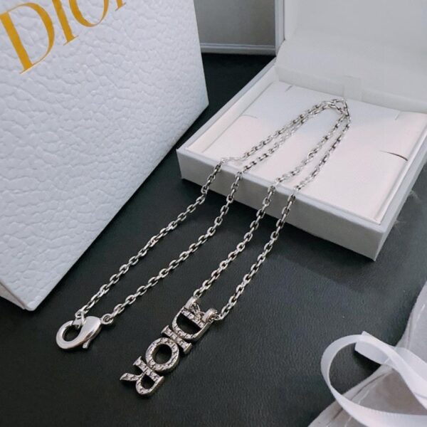 réplica,joyas,joyería,1:1,replica,fake,lujo,barato DIOR nuevo collar RW contador nuevo modelo pareja (462C)