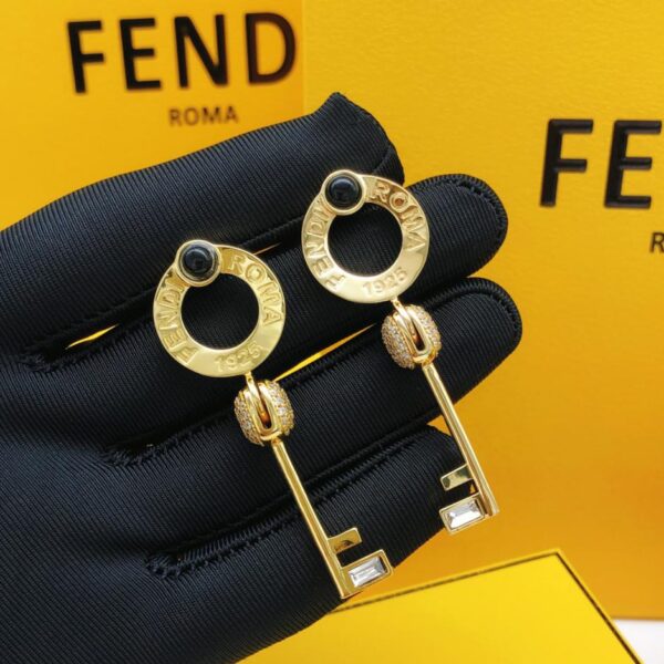 réplica,joyas,joyería,1:1,replica,fake,lujo,barato Cadena con borla y broche Fendi (B5E8)