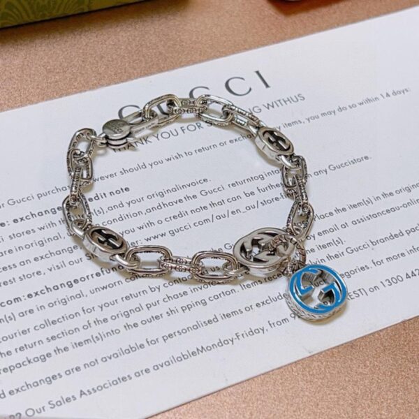réplica,joyas,joyería,1:1,replica,fake,lujo,barato Pulsera Gucci más(42C0)