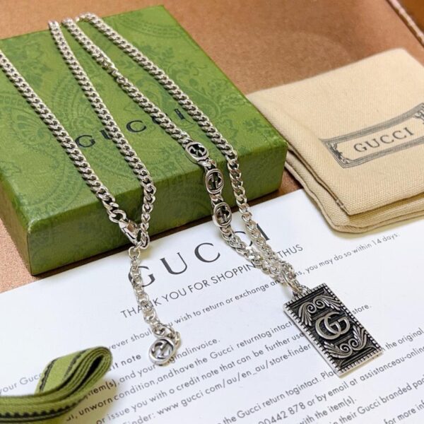 réplica,joyas,joyería,1:1,replica,fake,lujo,barato Gucci último collar serie Anger Forest diseño 3g (7D87)