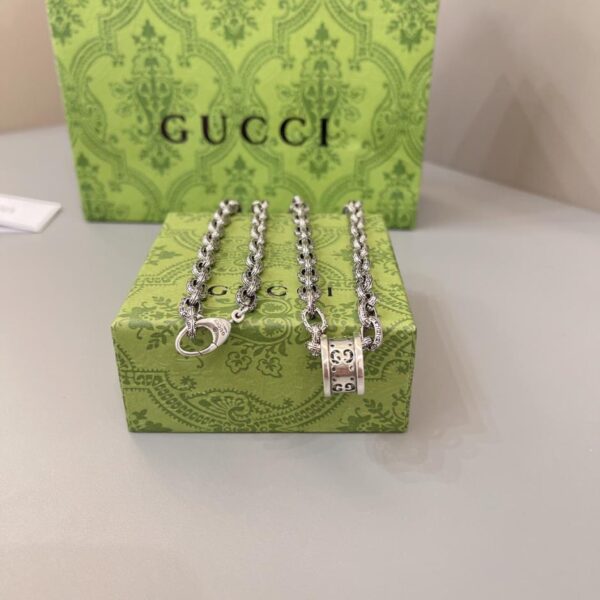 réplica,joyas,joyería,1:1,replica,fake,lujo,barato Collar Gucci (3D77)