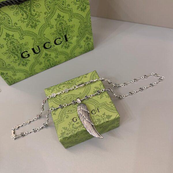 réplica,joyas,joyería,1:1,replica,fake,lujo,barato Collar Gucci (75A2)