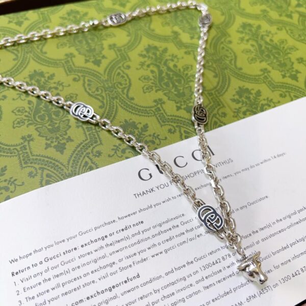 réplica,joyas,joyería,1:1,replica,fake,lujo,barato Gucci último collar serie Anger Forest 41CD)