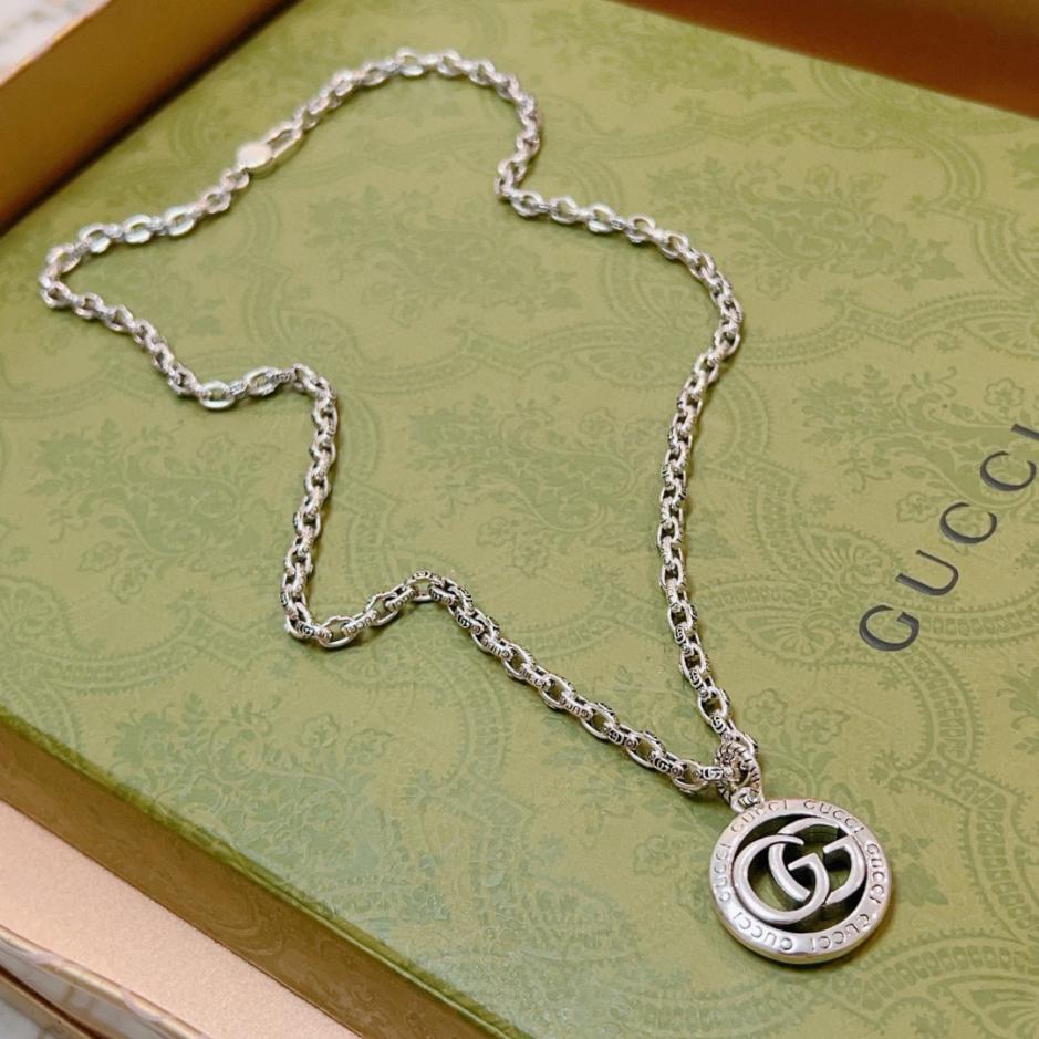 réplica,joyas,joyería,1:1,replica,fake,lujo,barato réplica,joyas,joyería,1:1,replica,fake,lujo,barato Gucci último collar serie Anger Forest (19DE)