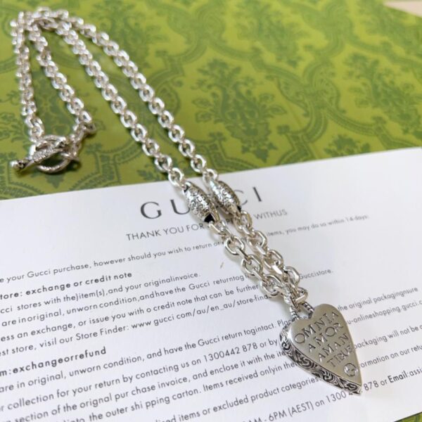 réplica,joyas,joyería,1:1,replica,fake,lujo,barato Gucci último collar Anger Forest serie 117E)
