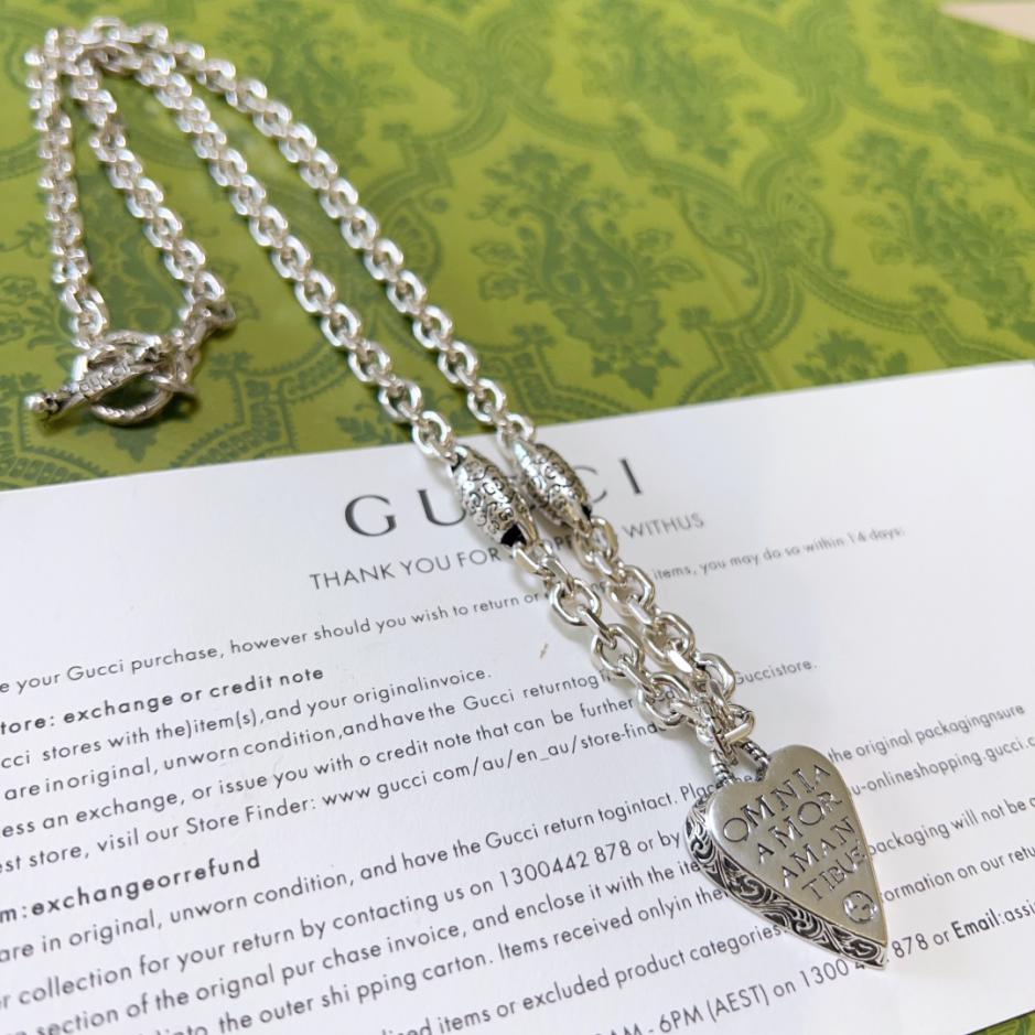 réplica,joyas,joyería,1:1,replica,fake,lujo,barato réplica,joyas,joyería,1:1,replica,fake,lujo,barato Gucci último collar Anger Forest serie 117E)