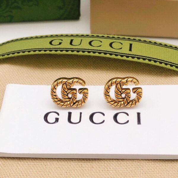 réplica,joyas,joyería,1:1,replica,fake,lujo,barato Pendientes mini con doble GG de Gucci (5D27)