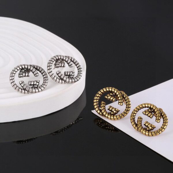 réplica,joyas,joyería,1:1,replica,fake,lujo,barato Pendientes Gucci (83BF)