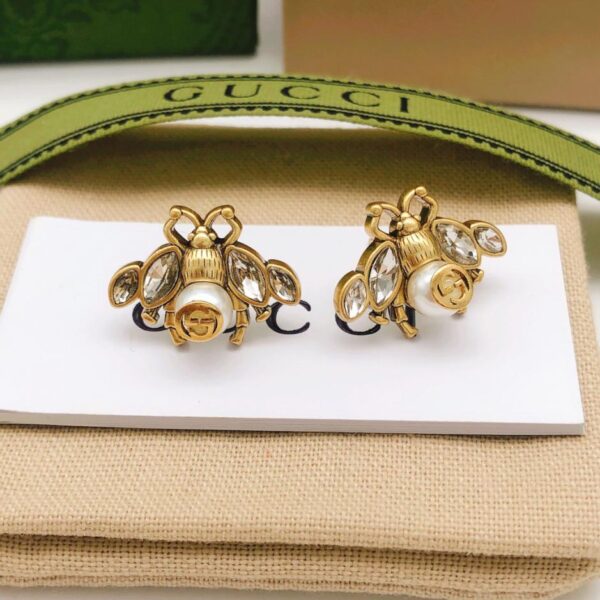 réplica,joyas,joyería,1:1,replica,fake,lujo,barato Pendientes de abeja Gucci (BCB9)