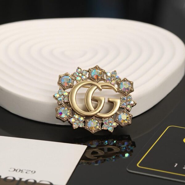réplica,joyas,joyería,1:1,replica,fake,lujo,barato Pendientes Gucci Doble G Azul (7471)