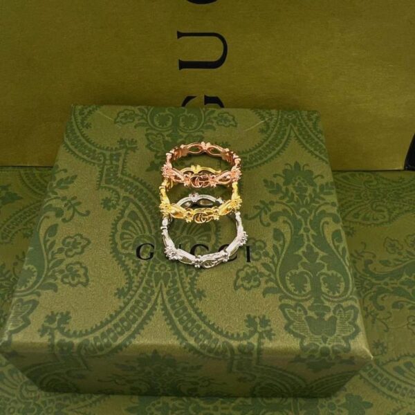 réplica,joyas,joyería,1:1,replica,fake,lujo,barato El último broche brillante con GG de Gucci (B935)