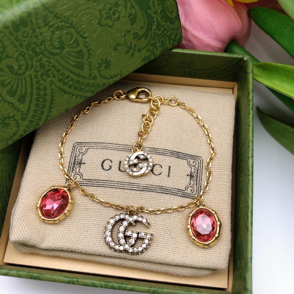 réplica,joyas,joyería,1:1,replica,fake,lujo,barato réplica,joyas,joyería,1:1,replica,fake,lujo,barato Pulsera Gucci Doble G(7155)