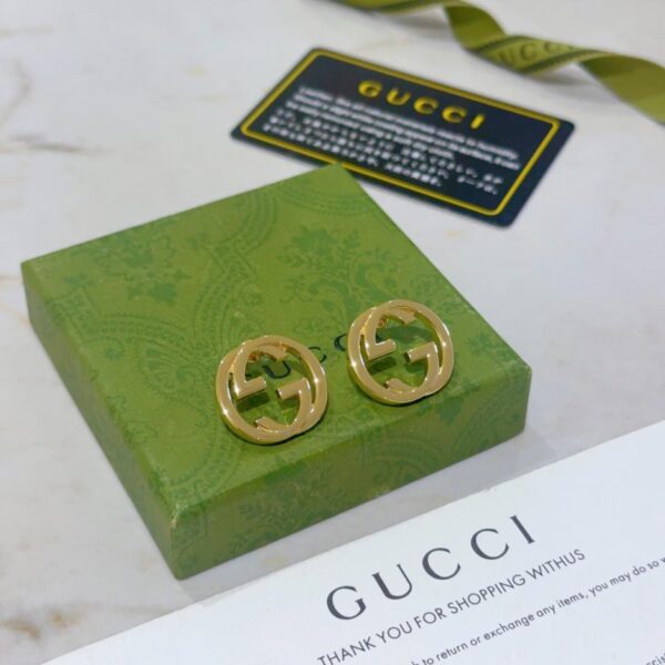 réplica,joyas,joyería,1:1,replica,fake,lujo,barato Pendientes Gucci de último estilo (9E03)