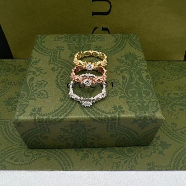 réplica,joyas,joyería,1:1,replica,fake,lujo,barato Brazalete con GG entrelazadas de traje de Gucci (6B88)