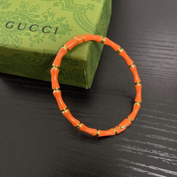 réplica,joyas,joyería,1:1,replica,fake,lujo,barato Nueva pulsera de bambú epoxi de Gucci (FAF4)