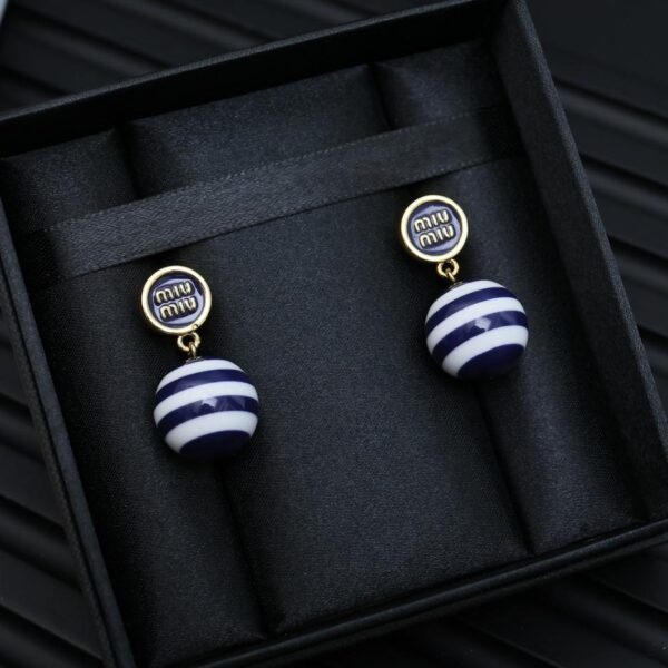 réplica,joyas,joyería,1:1,replica,fake,lujo,barato Pendientes de perlas francesas estilo marino Miumiu (DFEB)