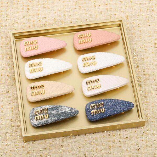 réplica,joyas,joyería,1:1,replica,fake,lujo,barato Pasador de pelo color caramelo MiuMiu (23AF)