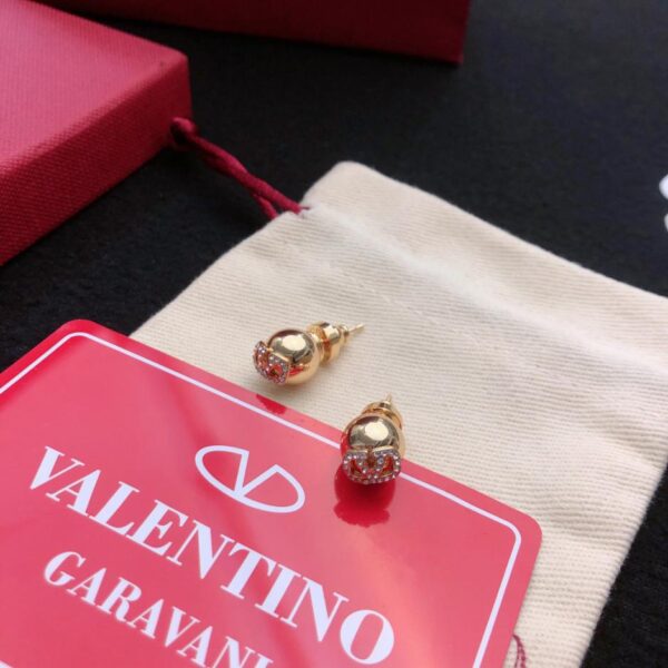 réplica,joyas,joyería,1:1,replica,fake,lujo,barato Valentino VLOGO cuerda larga de metal roja (9659)