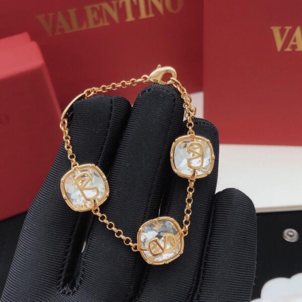 réplica,joyas,joyería,1:1,replica,fake,lujo,barato El último collar de Valentino con diamantes (70BE)
