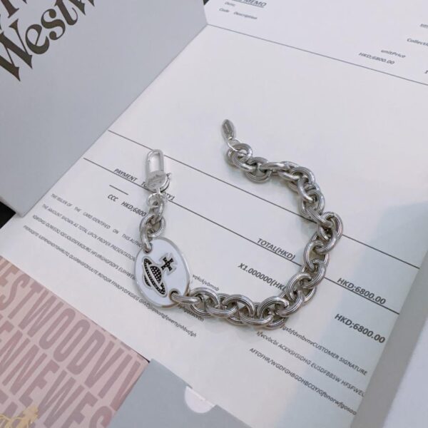 réplica,joyas,joyería,1:1,replica,fake,lujo,barato Pulsera estilo plata tailandesa de alta calidad West Queen Mother Counter versión Seiko 8EF1)