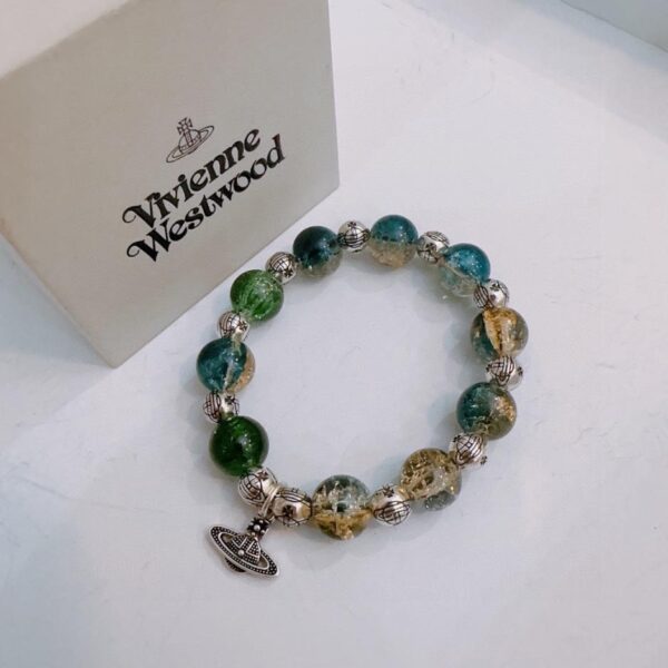 réplica,joyas,joyería,1:1,replica,fake,lujo,barato Pulsera estilo plata tailandesa con ágata reina madre 16DA)