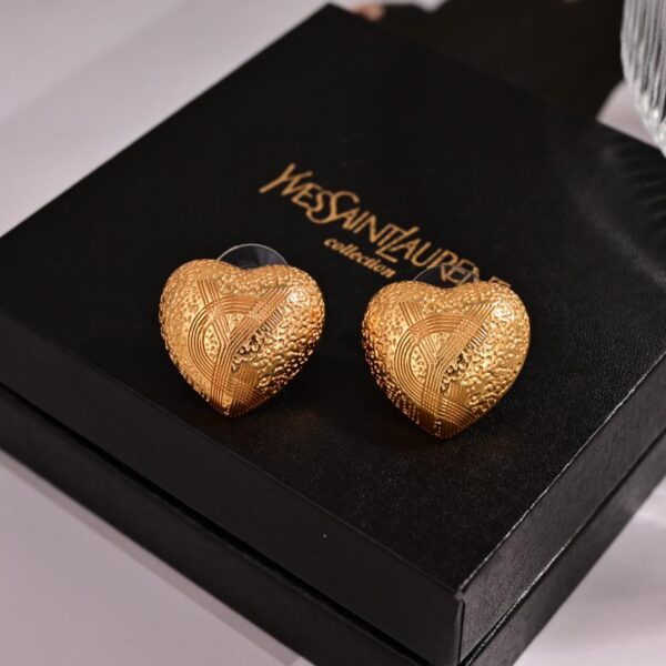 réplica,joyas,joyería,1:1,replica,fake,lujo,barato Pendientes Yves Saint Laurent (F3F2)